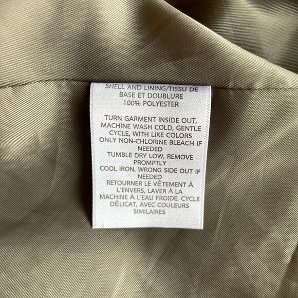 Halogen Trench Coat Size Large - Picture 7 of 7